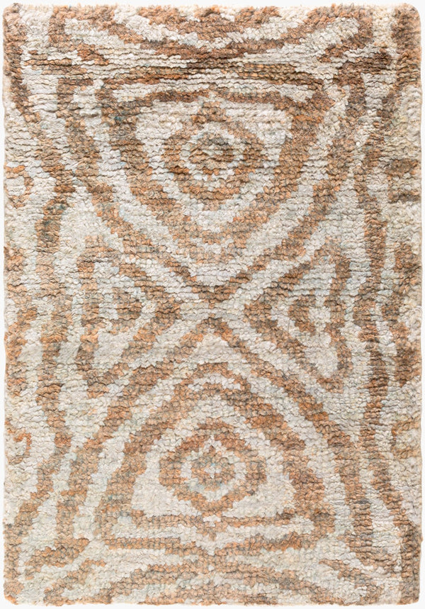 Surya Scarborough 5' X 8' Hand Made Jute Rug - Elegant Low Pile Design For Timeless Home Decor Charm Light Slate Jute Scr5144-23