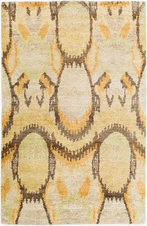 Surya Scarborough 5' X 8' Hand Made Jute Rug - Elegant Low Pile Design For Timeless Home Decor Charm Beige Jute Scr5153-58