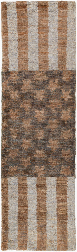 Surya Scarborough 5' X 8' Hand Made Jute Rug - Elegant Low Pile Design For Timeless Home Decor Charm Gray Jute Scr5155-268