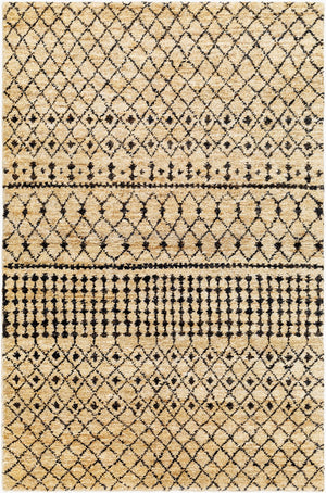 Surya Scarborough 5' X 8' Hand Made Jute Rug - Elegant Low Pile Design For Timeless Home Decor Charm Butter Jute Scr5163-69