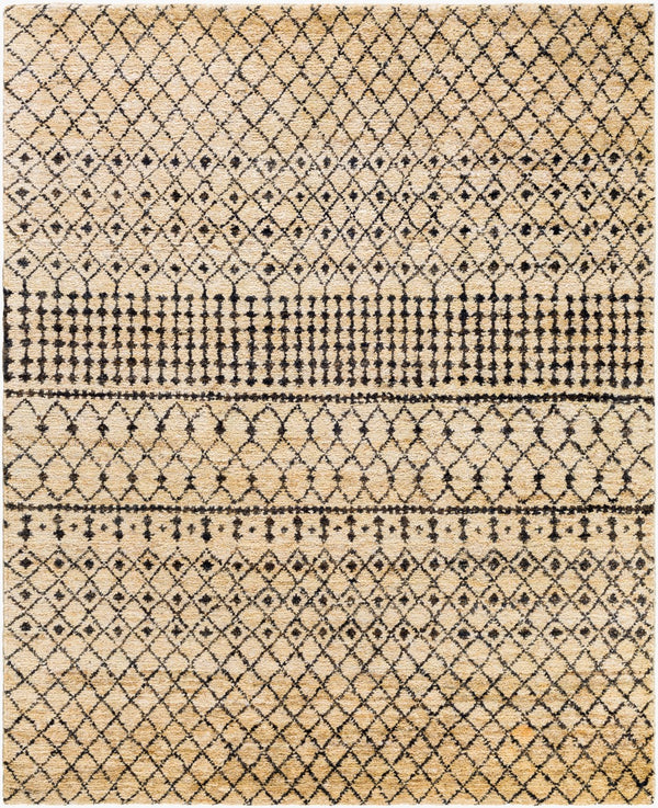 Surya Scarborough 5' X 8' Hand Made Jute Rug - Elegant Low Pile Design For Timeless Home Decor Charm Butter Jute Scr5163-810