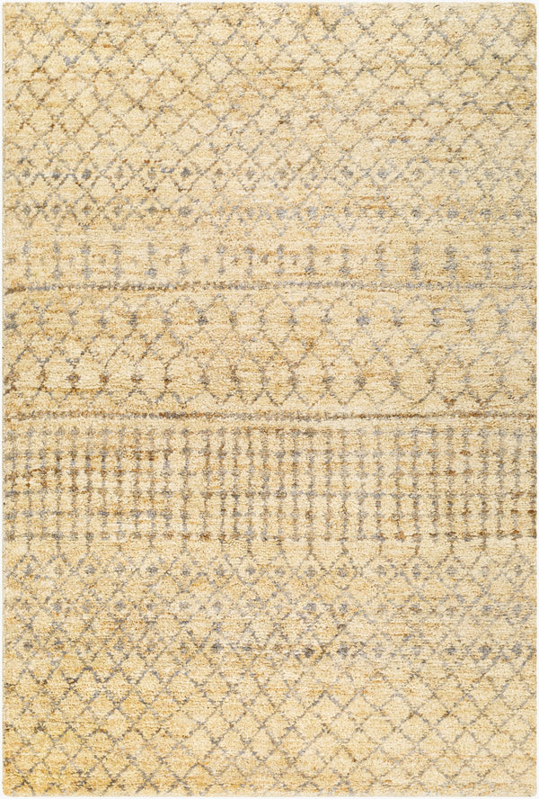 Surya Scarborough 5' X 8' Hand Made Jute Rug - Elegant Low Pile Design For Timeless Home Decor Charm Butter Jute Scr5164-23