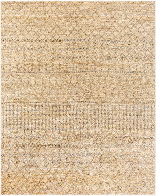 Surya Scarborough 5' X 8' Hand Made Jute Rug - Elegant Low Pile Design For Timeless Home Decor Charm Butter Jute Scr5164-810