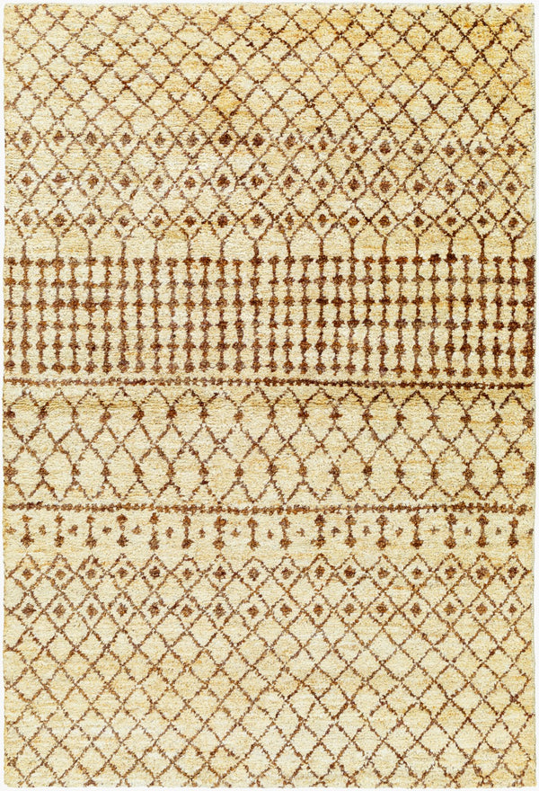 Surya Scarborough 5' X 8' Hand Made Jute Rug - Elegant Low Pile Design For Timeless Home Decor Charm Butter Jute Scr5165-69
