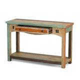 Christopher Knight Home® - Noble House - Meader Boho Handmade Distressed Mango Wood Console Table