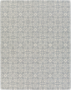 Surya Scott Sct-1008 Handmade 2'5" X 8' Rustic Wool Rug - Cozy Charm For Your Home Decor, Spot Clean Only Slate Wool Sct1008-258