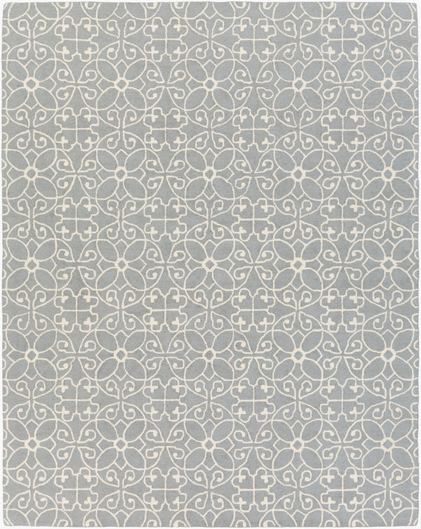 Surya Scott Sct-1008 Handmade 2'5" X 8' Rustic Wool Rug - Cozy Charm For Your Home Decor, Spot Clean Only Slate Wool Sct1008-258
