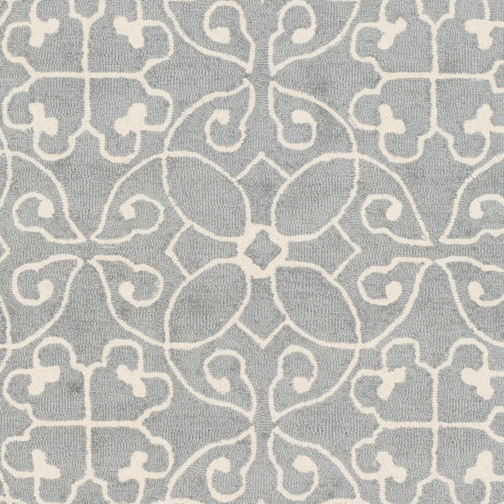 Surya Scott Sct-1008 Handmade 2'5" X 8' Rustic Wool Rug - Cozy Charm For Your Home Decor, Spot Clean Only Slate Wool Sct1008-258