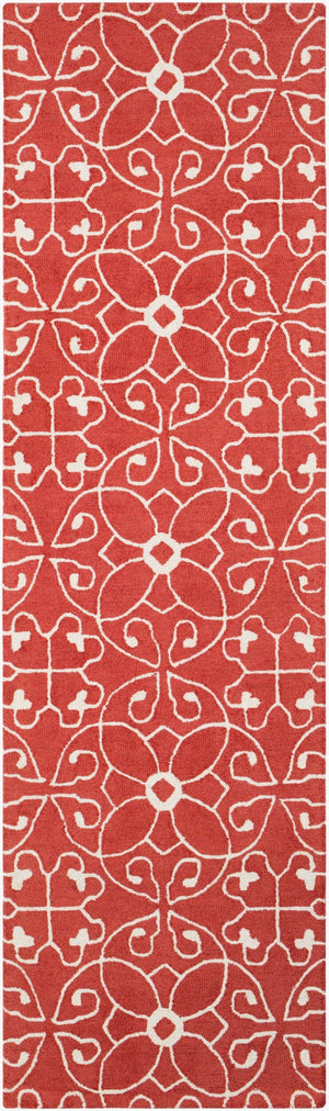Surya Scott Hand Tufted Wool Runner Rug Rustic Farmhouse Hallway Entryway Low Pile India Crafted SCT1010-258