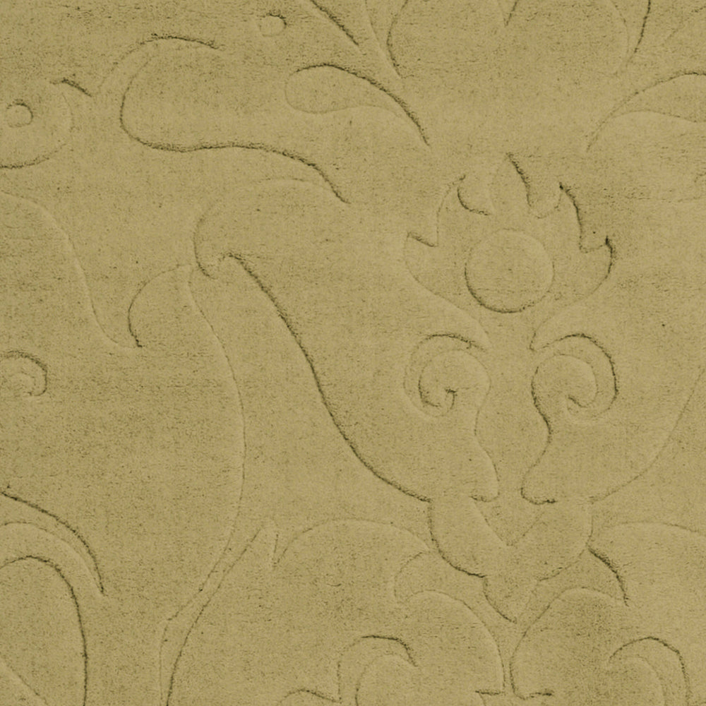 Surya Sculpture 2' X 3' Hand Loomed Wool Rug - Timeless Elegance & Comfort For Your Home Décor Space Light Olive Wool Scu7515-268