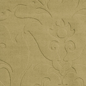 Surya Sculpture 2' X 3' Hand Loomed Wool Rug - Timeless Elegance & Comfort For Your Home Décor Space Light Olive Wool Scu7515-268