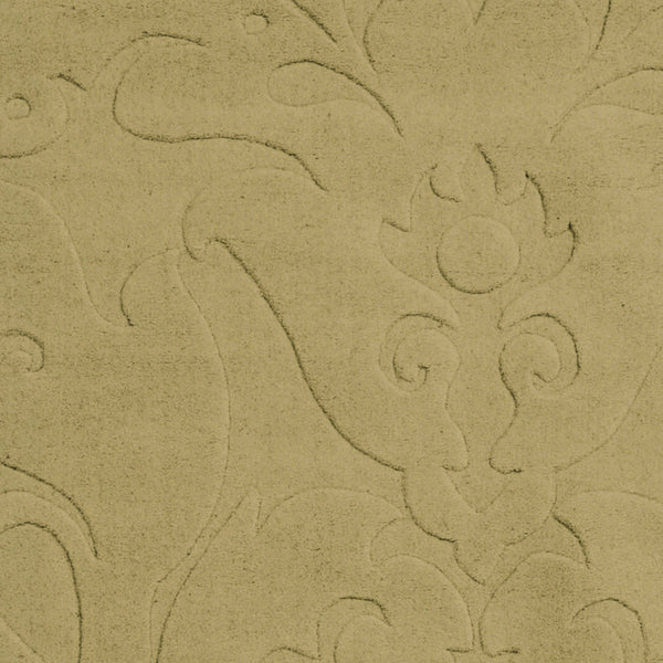 Surya Sculpture 2' X 3' Hand Loomed Wool Rug - Timeless Elegance & Comfort For Your Home Décor Space Light Olive Wool Scu7515-268