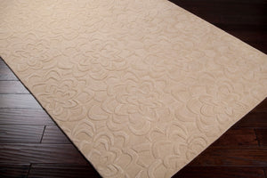 Surya Sculpture Hand Loomed Wool Area Rug Textural Geometric Design for Modern Interiors SCU7532-23