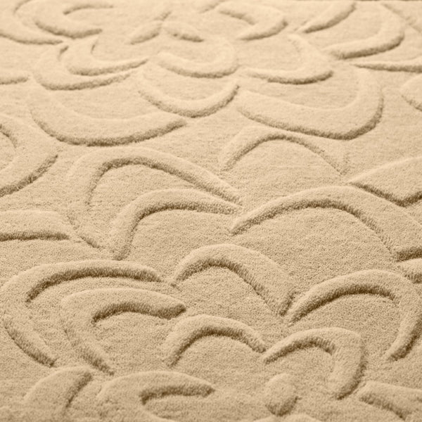 Surya Sculpture Hand Loomed Wool Area Rug Textural Geometric Design for Modern Interiors SCU7532-23