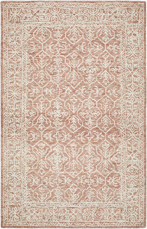 Livabliss Sicily Hand Tufted Wool Accent Rug Artisan Crafted for Foyer Bedside or Reading Nook Terracotta, Ivo 9' x 12' SCY2300-912