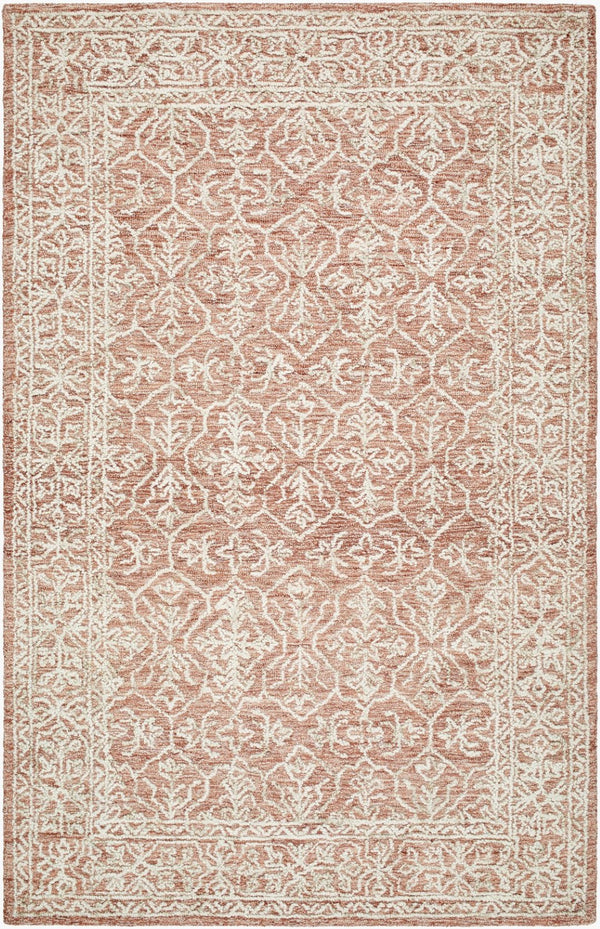 Livabliss Sicily Hand Tufted Wool Accent Rug Artisan Crafted for Foyer Bedside or Reading Nook Terracotta, Ivo 9' x 12' SCY2300-912
