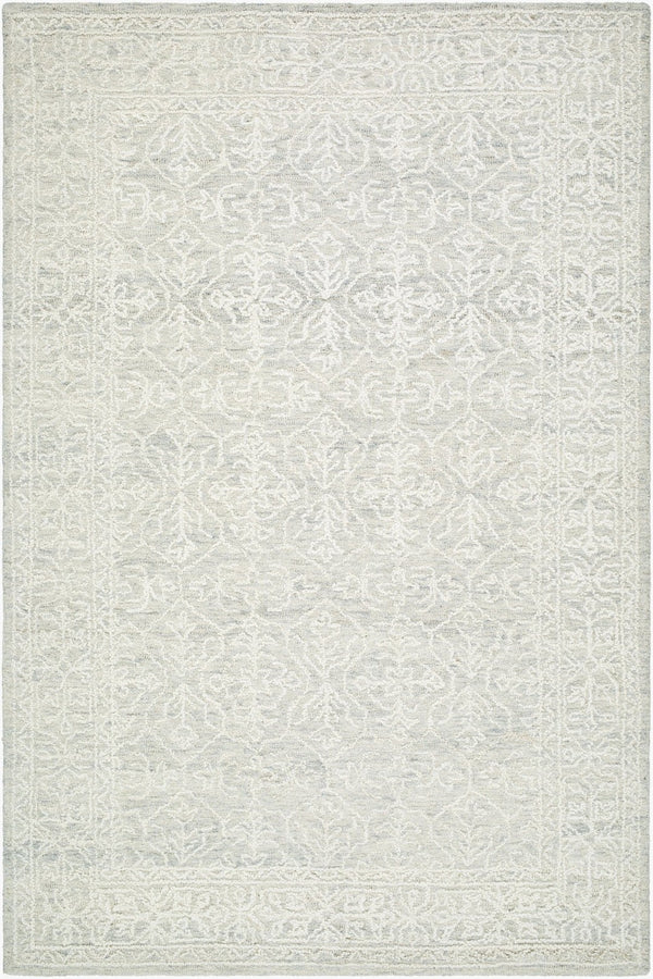 Livabliss Sicily Hand-tufted Wool Accent Rug Artisan Crafted for Entryways and Bedside Areas Seafoam, White 8' x 10' SCY2301-810