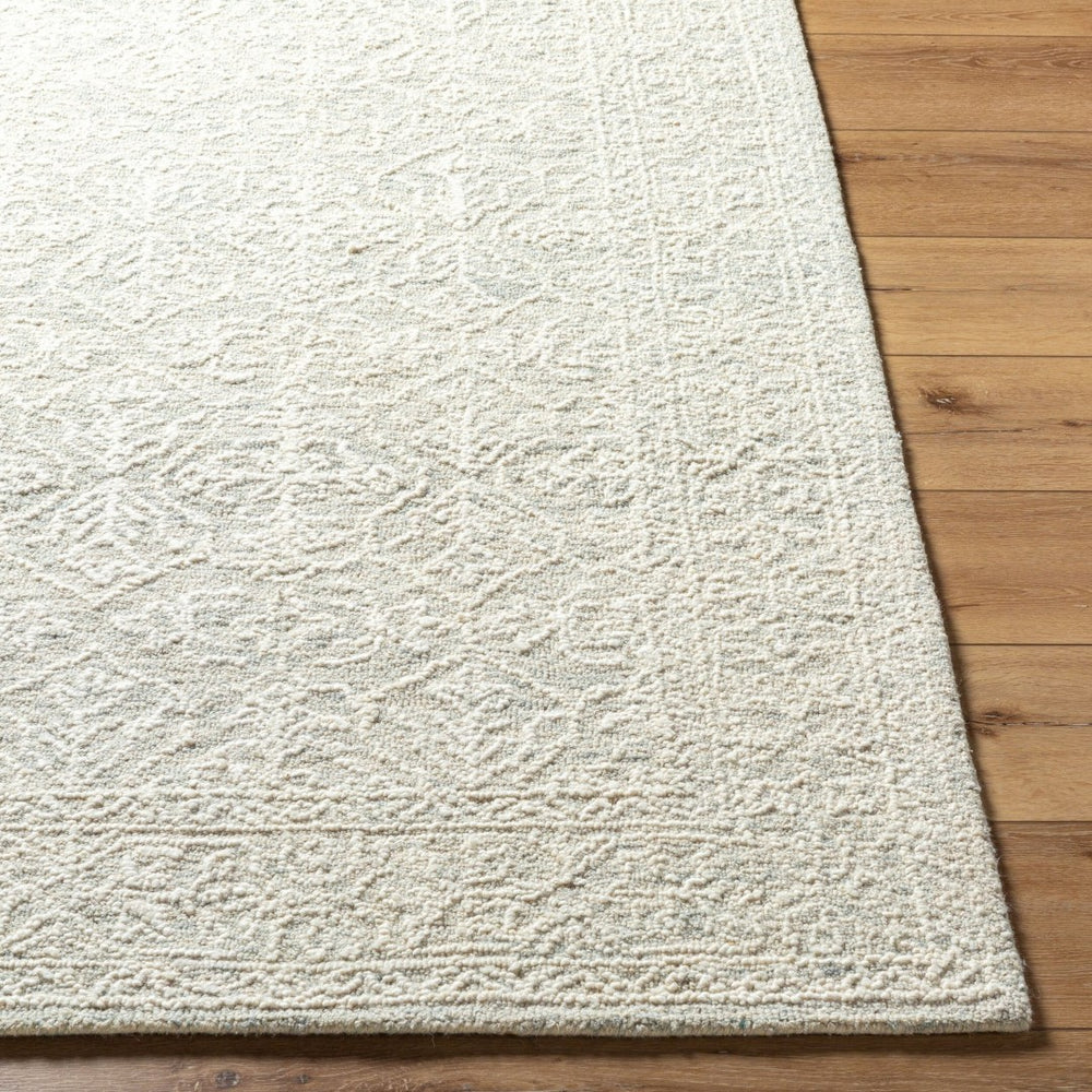 Livabliss Sicily Hand-tufted Wool Accent Rug Artisan Crafted for Entryways and Bedside Areas Seafoam, White 8' x 10' SCY2301-810