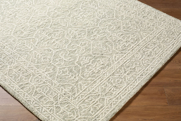 Livabliss Sicily Hand-tufted Wool Accent Rug Artisan Crafted for Entryways and Cozy Bedroom Floors White, Medium G 9' x 12' SCY2303-912