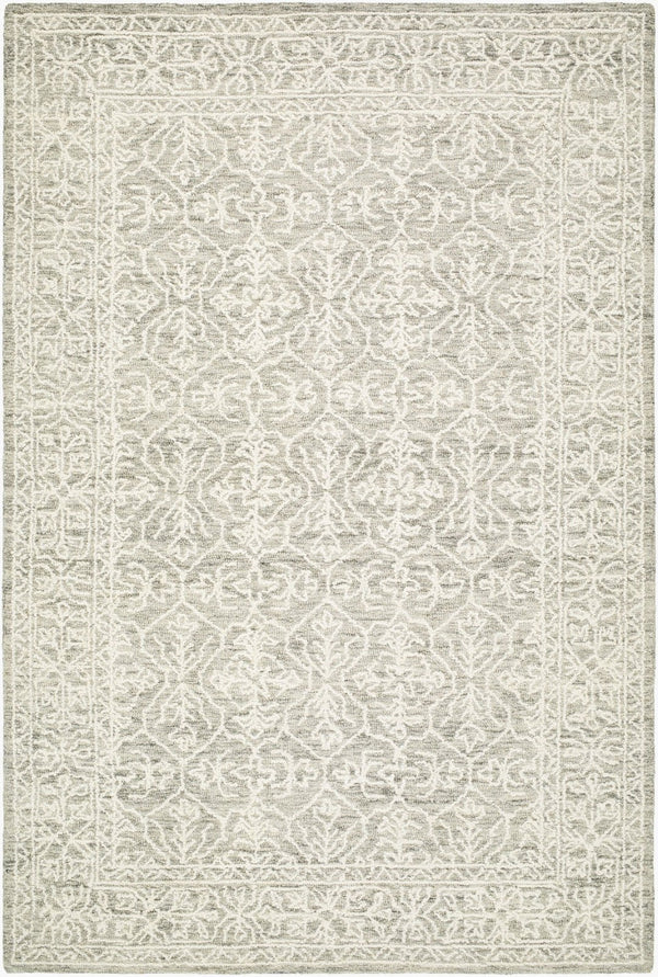 Livabliss Sicily Hand-tufted Wool Accent Rug Artisan Crafted for Entryways and Cozy Bedroom Floors White, Medium G 9' x 12' SCY2303-912