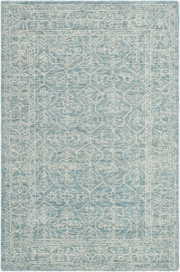 Livabliss Sicily Hand-tufted Wool Accent Rug Artisan Texture for Entryways and Bedroom Spaces Ice Blue, Light 8' x 10' SCY2305-810