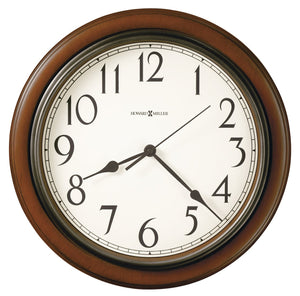 Hekman Furniture 625418 Kalvin Wall Clock - Elegant Cherry Finish, Quiet Quartz Movement, Perfect For Any Room Decor  Kalvin Wall Clock 625418