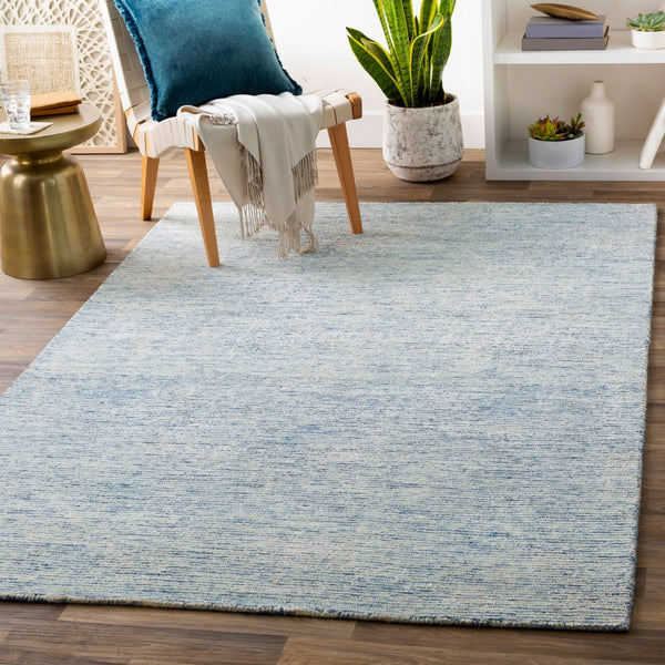 Livabliss Strada Hand-tufted Wool Viscose Accent Rug Soft Pile for Entryway or Bedroom Ice Blue, Blue 8' x 10' SDA2302-810