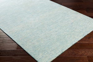 Livabliss Strada Hand Tufted Wool Viscose Accent Rug Soft Lustrous Pile for Entryways and Bedrooms Ice Blue, Aqua 9' x 12' SDA2304-912