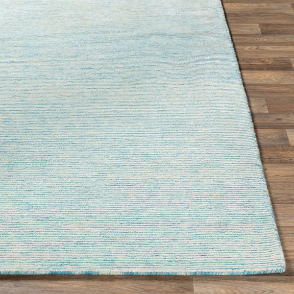 Livabliss Strada Hand Tufted Wool Viscose Accent Rug Soft Lustrous Pile for Entryways and Bedrooms Ice Blue, Aqua 9' x 12' SDA2304-912