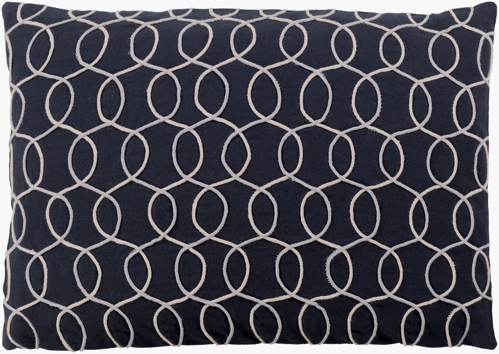 Surya Solid Bold Ii 13"L X 19"W Lumbar Pillow - Durable Cotton Design To Elevate Your Modern Decor Style Ivory Cotton,Cotton Sdb005-1319p