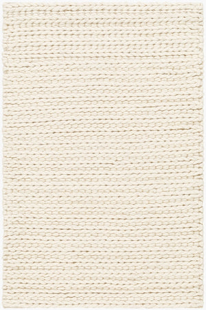 Livabliss Sundance Hand Woven Geometric Area Rug Wool Blend for Living Room or Bedroom Ivory 2'6" x 8' SDC2302-268