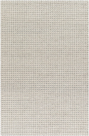Livabliss Sundance Handwoven Geometric Area Rug Wool Blend Earthy Tones for Large Living Spaces Ivory, Dove Gra 9' x 12' SDC2304-912