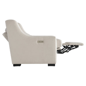 Bernhardt Bernhardt Germain Wingback Power Recliner Chair With Usb Port, Bustle Back & Exposed Wood Legs B222RO