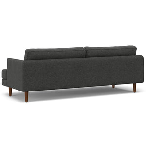 English Elm Livingston 90" Oversized Charcoal Grey Sofa - Eco-Friendly, Mid-Century Modern Comfort For All B136P159625