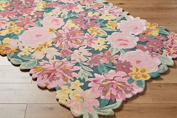Livabliss Shindig Hand Tufted Wool Viscose Accent Rug Soft Bohemian Pattern for Entryway or Bedroom SDG2301-23