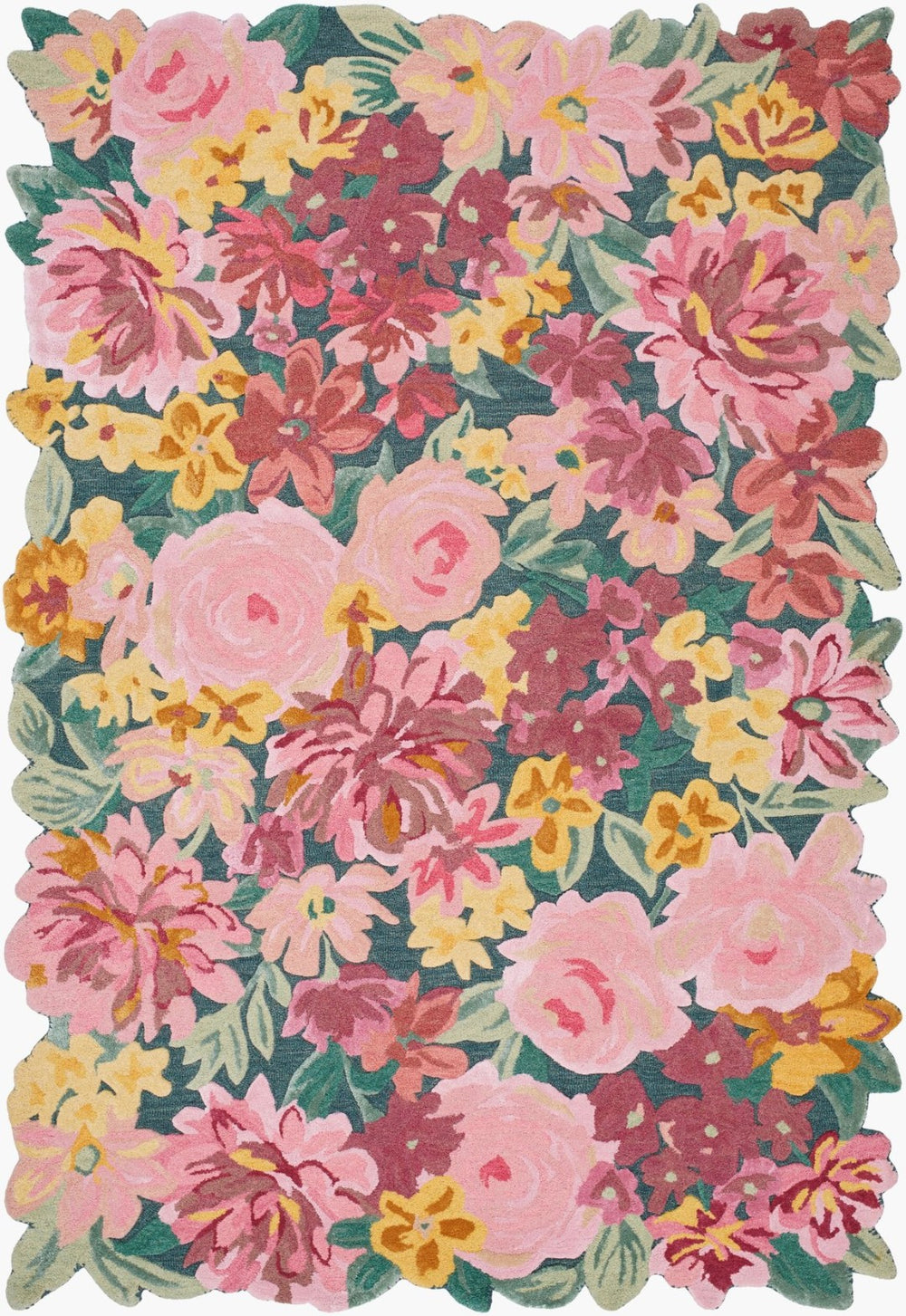 Livabliss Shindig Hand Tufted Wool Viscose Accent Rug Soft Bohemian Pattern for Entryway or Bedroom SDG2301-23