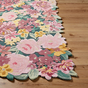 Livabliss Shindig Hand Tufted Wool Viscose Accent Rug Soft Bohemian Pattern for Entryway or Bedroom SDG2301-23