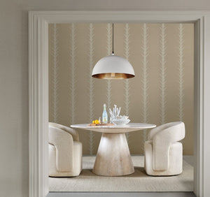 Hooker Furniture Commerce Barrel-Style Upholstered Dining Chair In Matera Pearl Fabric — Plush, Open-Back Beige Comfort For Modern Tables 7228-75022-05