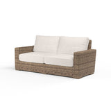 Havana Loveseat in Canvas Natural w/ Self Welt SW1701-22-5404 Sunset West