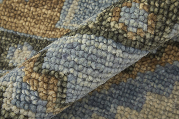 Feizy Rugs Fillmore Traditional Hand-knotted Wool Rug - Artisan Crafted Medallion Design With Rich Colors Blue,Green Wool Fil6935fblugrnc00