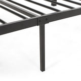 Christopher Knight Home® - Noble House - Bouvardia Contemporary Iron Twin Bed Frame, Flat Black