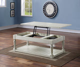 English Elm Steve Silver - Hemingway - Lift Top Coffee Table - White