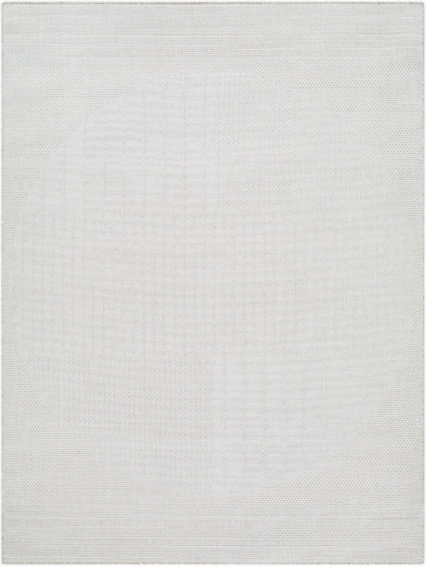 Livabliss Sandra Flatweave Polypropylene Indoor Outdoor Rug Turkish Woven Low Pile Patio Floor Beige, Cream 5'3" x 7' SDR2309-537