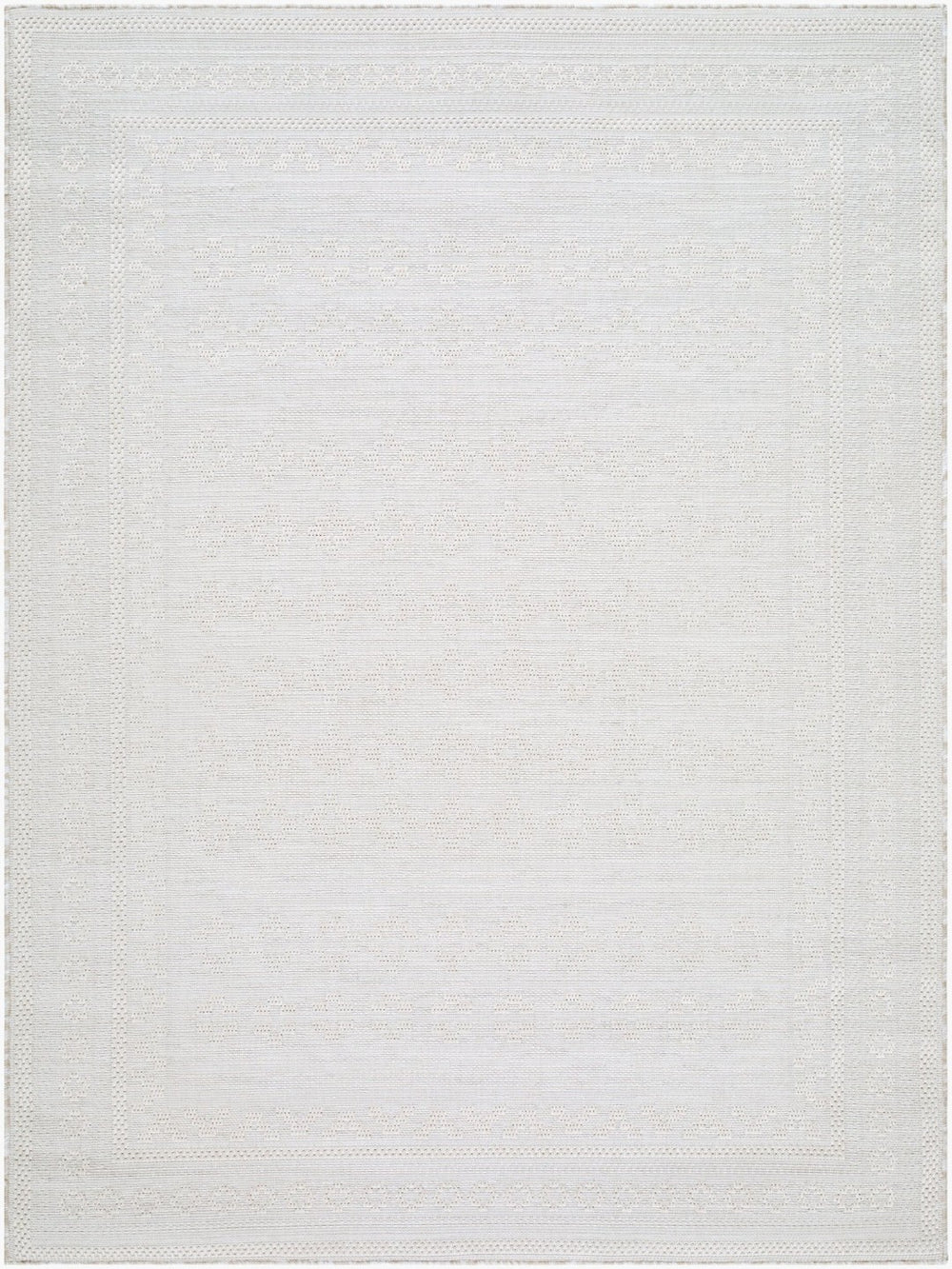 Livabliss Sandra Flatweave Polypropylene Area Rug Turkish Woven Indoor Outdoor Low Profile Beige, Cream 7'10" x 10' SDR2311-71010