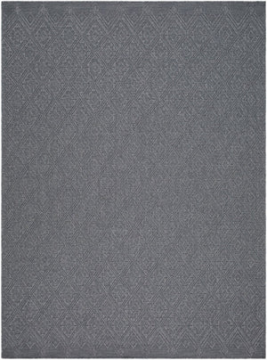 Livabliss Sandra Flatweave Polypropylene Area Rug Turkish Woven Indoor Outdoor Patio Living Room Charcoal, Gray 7'10" x 10' SDR2318-71010