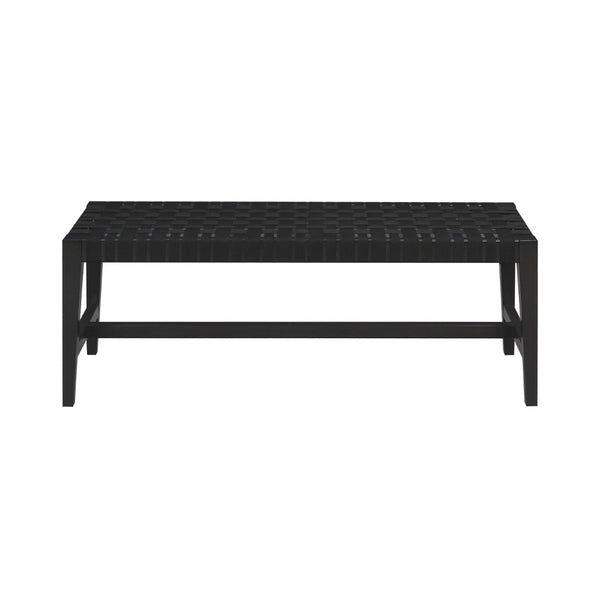 Atlas Causeway Bench - Minimalist Design with Sustainable Craftsmanship for Elegant Living Spaces Ebony SE11010-01