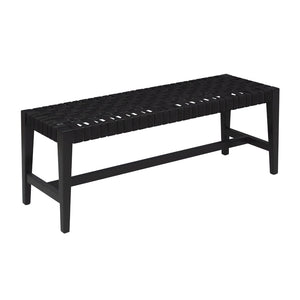 Atlas Causeway Bench - Minimalist Design with Sustainable Craftsmanship for Elegant Living Spaces Ebony SE11010-01