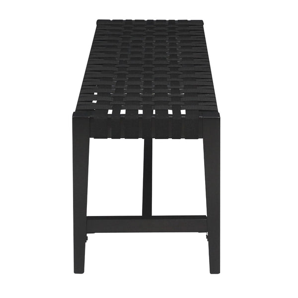 Atlas Causeway Bench - Minimalist Design with Sustainable Craftsmanship for Elegant Living Spaces Ebony SE11010-01