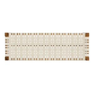 Atlas Causeway Bench - Minimalist Design with Sustainable Craftsmanship for Elegant Living Spaces Natural SE11010-02