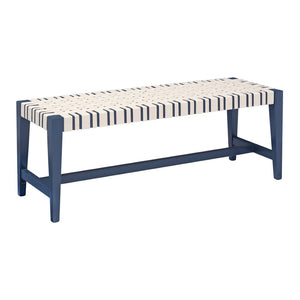Atlas Causeway Bench - Minimalist Design with Sustainable Craftsmanship for Elegant Living Spaces Blue SE11010-03